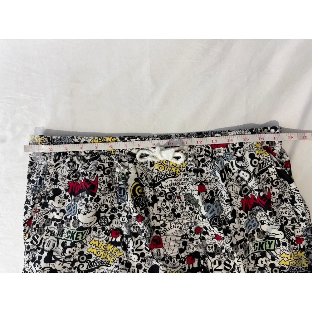 Disney‎ Parks Mickey Mouse Pajama Pants Women L Multi Color - Picture 9 of 9